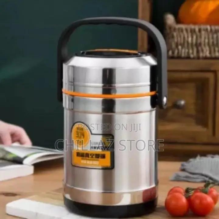 Steel Food Flask,Lunch Box 2.6 Litres Container –