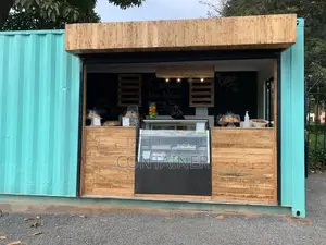 Portable Container Kiosk Shops Construction