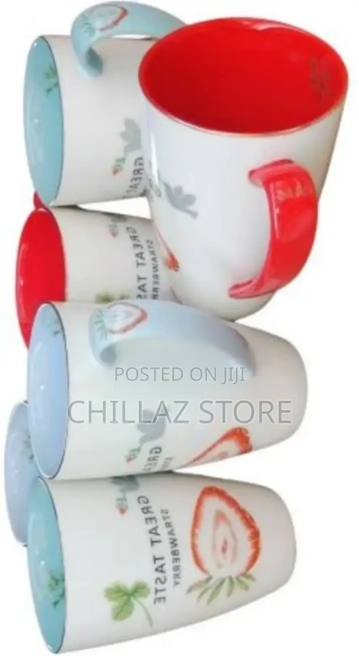 6 Pieces of Coffee Tea Cups