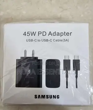 New Samsung Type-C to Type-C Charger 45w