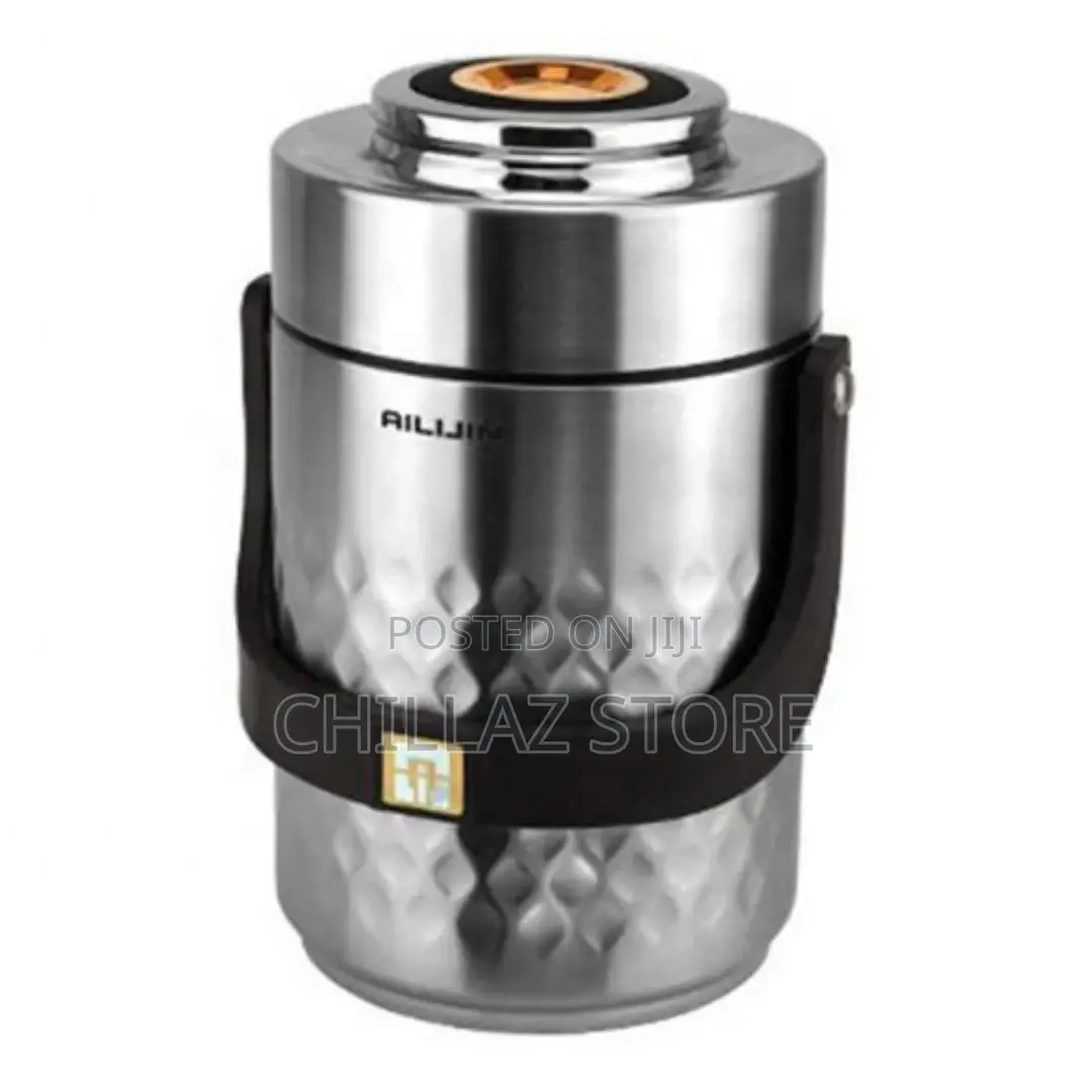 Steel Food Flask,Lunch Box 1.9 Litres