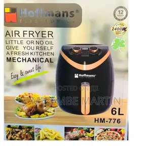 6L Hoffman Electric Air Fryer.
