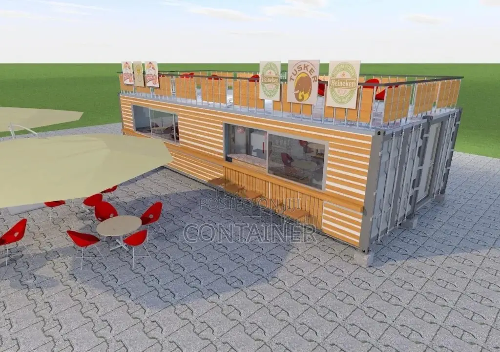 Container Restaurant and Bar Design and Build