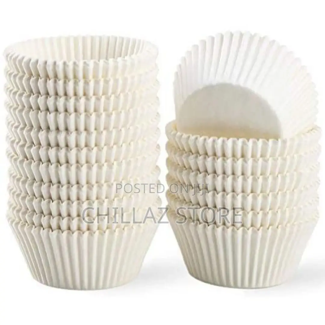 Liners Food Grade Grease-Proof Paper Baking Cups,