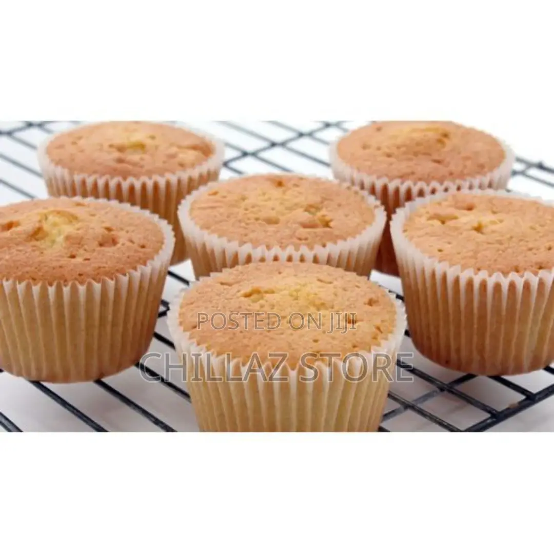 Liners Food Grade Grease-Proof Paper Baking Cups,