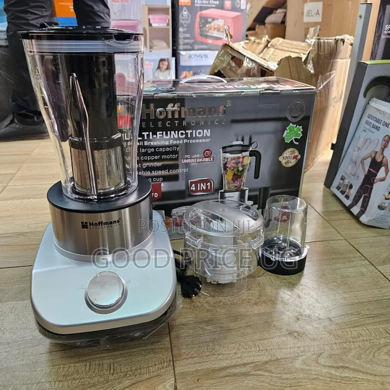 4 in 1 Hoffmans Commercial Blender With Grinder and Mill