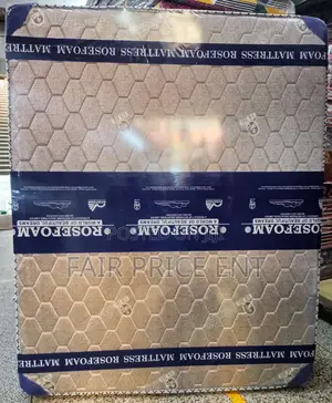 Rosefoam Quilted Density Mattress.5*6*6inches.( Gray)