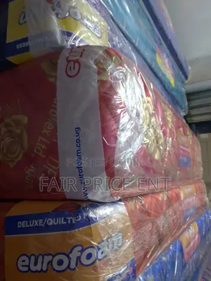 Eurofoam Quilted Density Mattress. 5*6*10inches.( Red)