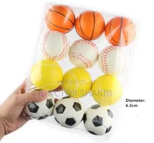 12pcs Soft Ball for Kids/ Basketball