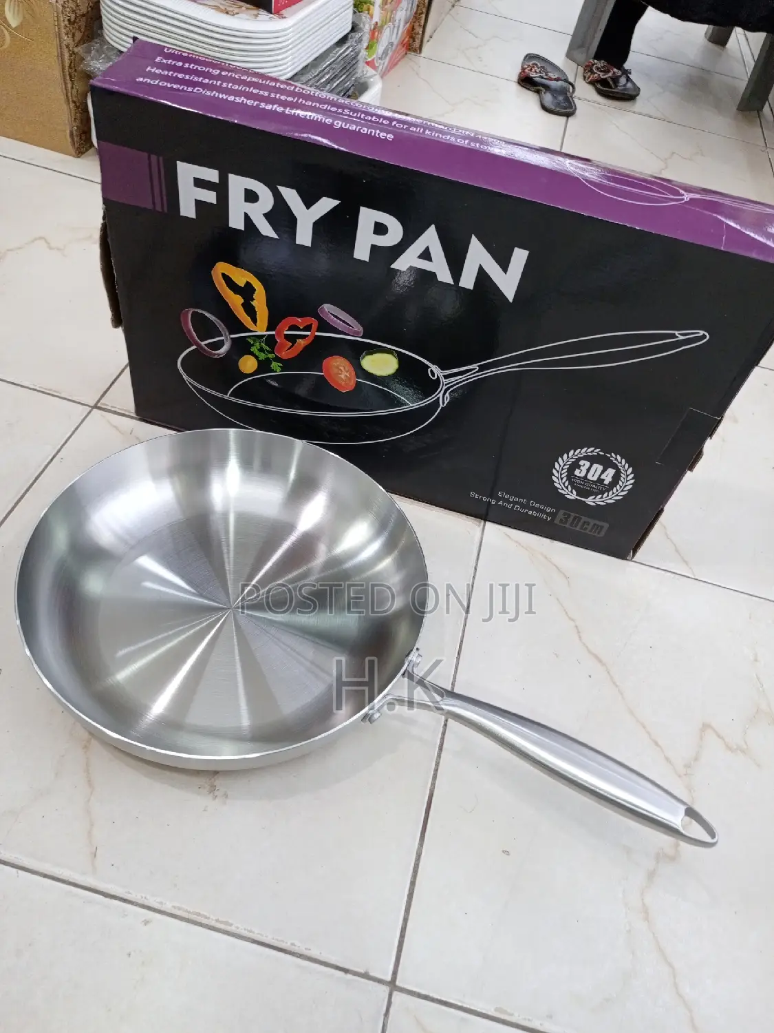 30cm Heavy Duty Fry Pan (Extra Strong)