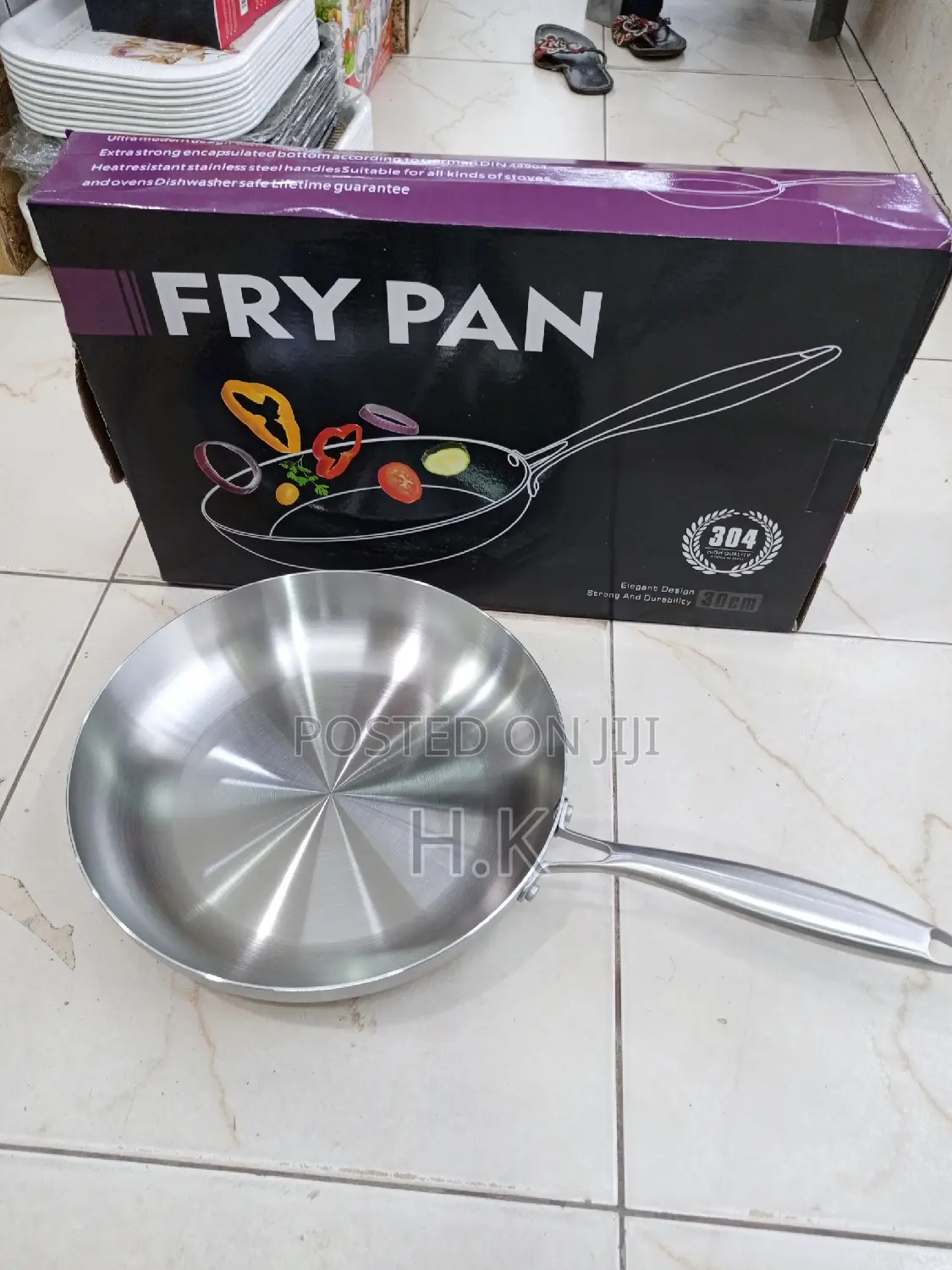 30cm Heavy Duty Fry Pan (Extra Strong)