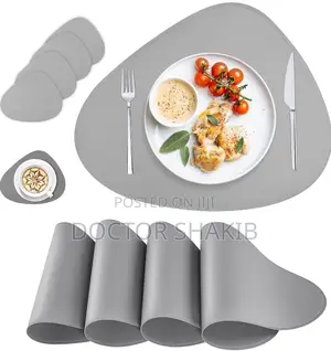 6pcs Oval Table Placemats