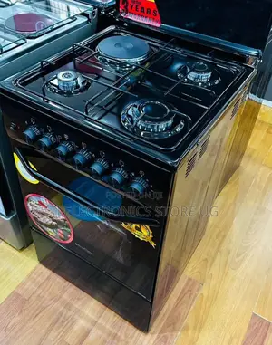 Blue Flame Cooker 50by50cm 3+1 Plates and Electric Oven