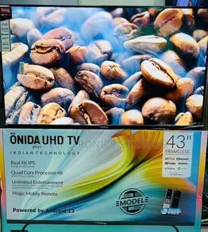 Onida 43" Smart Tv With Inbuilt Decoder