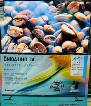 Onida 43" Smart Tv With Inbuilt Decoder