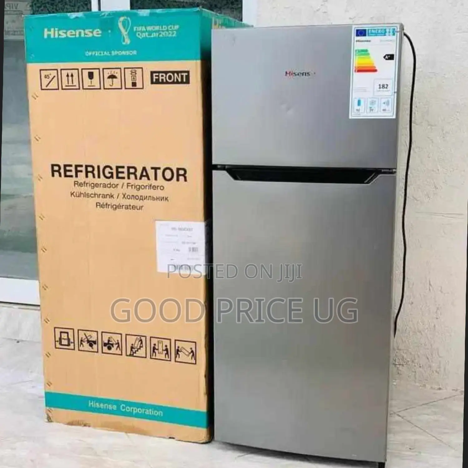 160 Litres Hisense Double Door Fridge