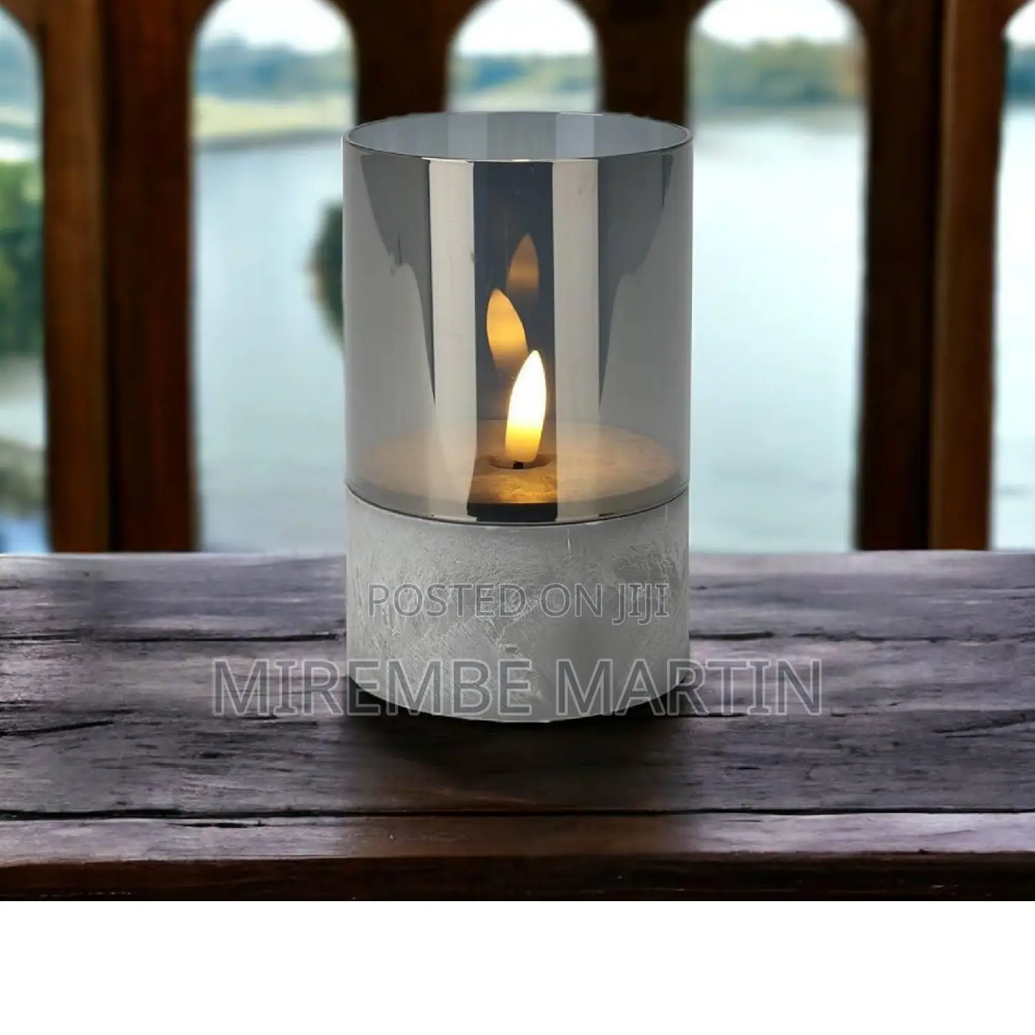 Elegant Candle Glass.