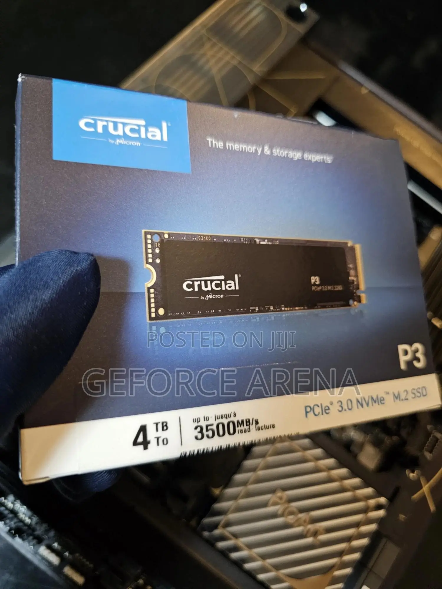 Crucial P3 4tb Nvme M.2 SSD - 4tb Gen3 SSD