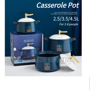 3pcs Casserole Pot.