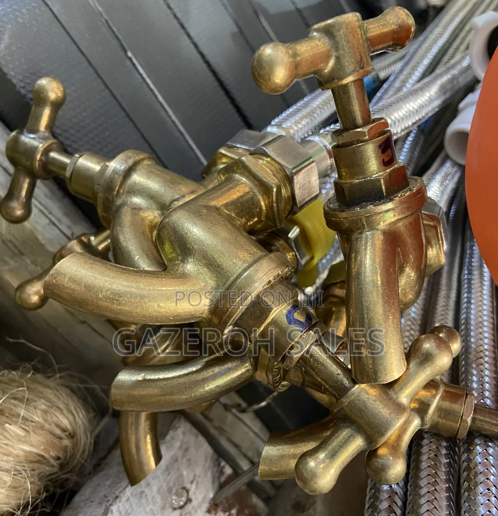 Pegler Brass Bib Tap