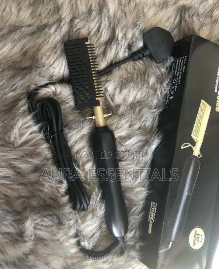 2 in 1 Hot Comb Hair Styling Comb