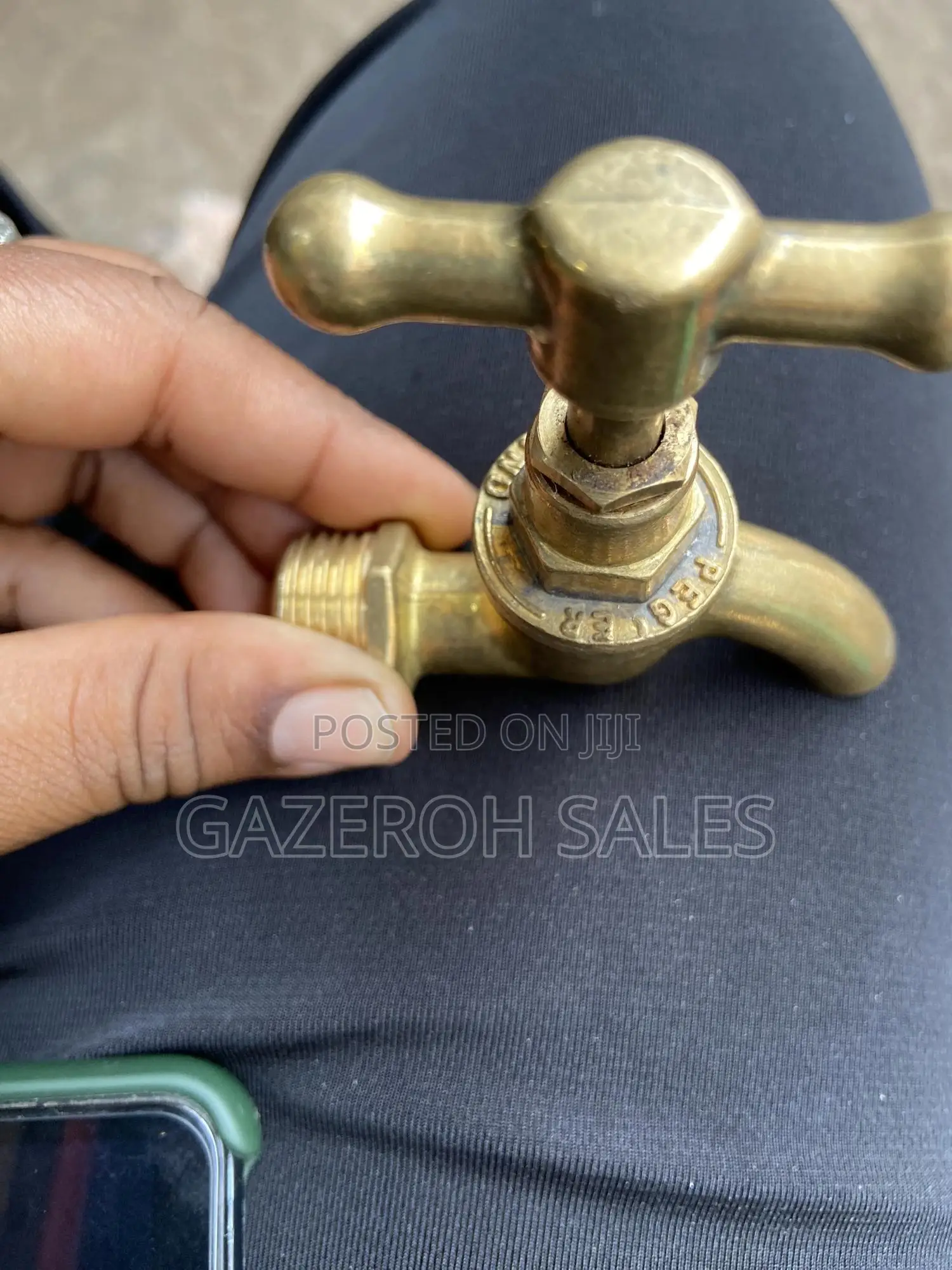 Pegler Brass Bib Tap