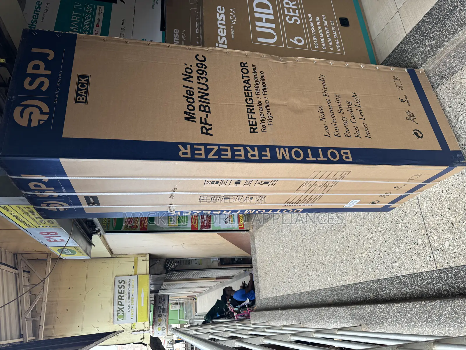 399 Liters SPJ Double Door Fridge