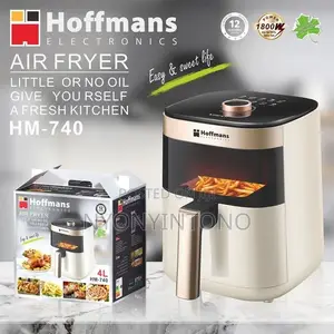 Hoffman 4 Litres Air Fryer With 1 Year Warranty.
