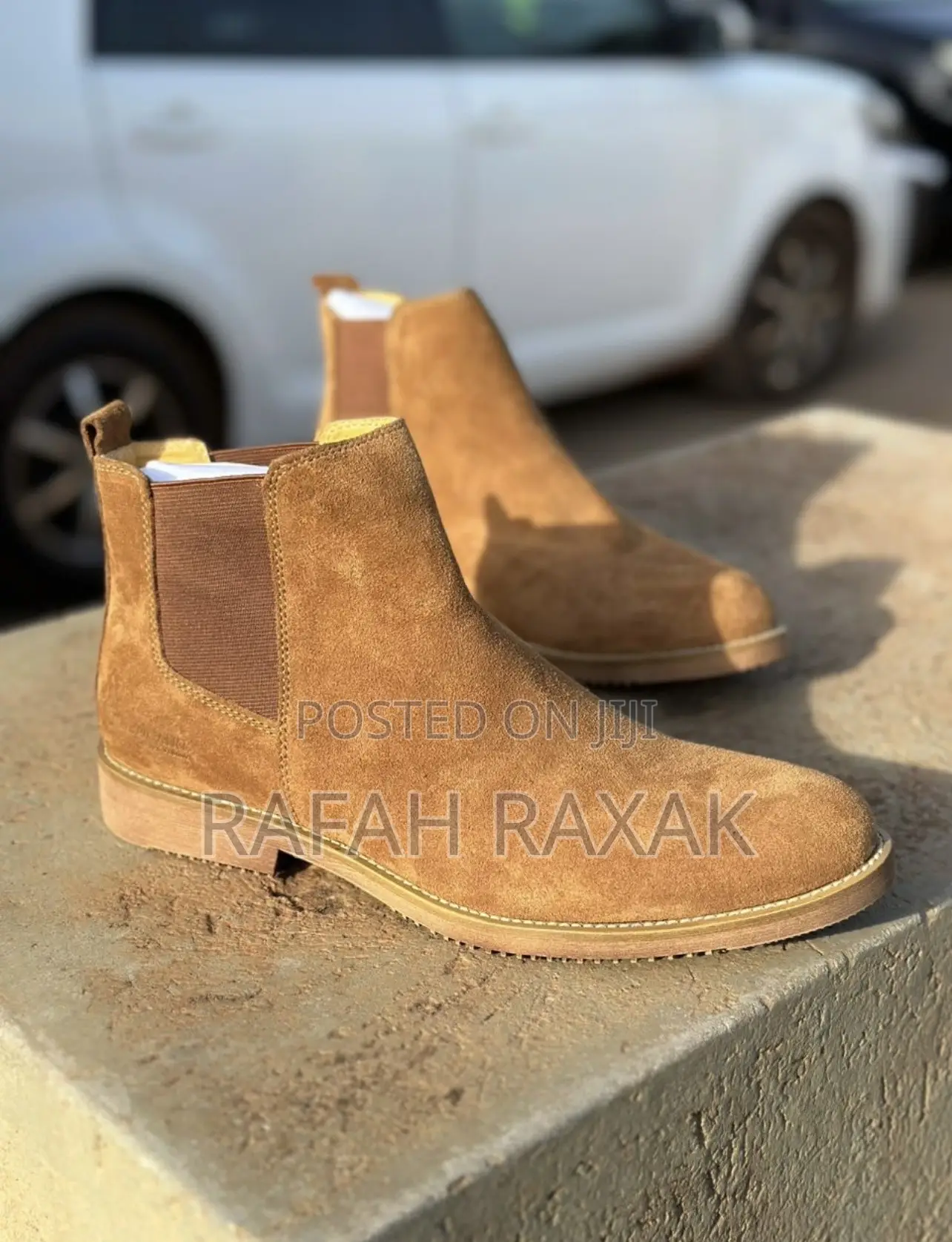 Original Brown Renato Dulbecc Suede Chelsea Boots