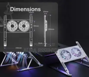 Desktop Aluminum Foldable Laptop Stand