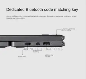 Wireless Bluetooth Tri-folding Keyboard-rechargeable