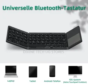 Wireless Bluetooth Tri-folding Keyboard-rechargeable