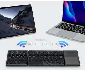 Wireless Bluetooth Tri-folding Keyboard-rechargeable