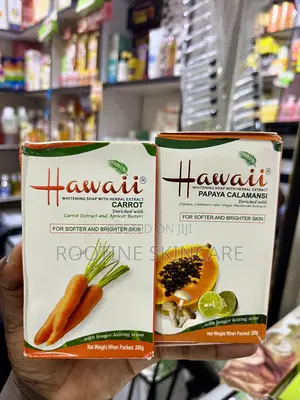 Hawaii Herbal Extract Whitening Soap ( Brighter Skin )