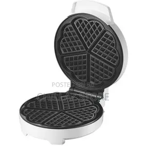 DSP Waffle Maker With Mini Heart-Shaped Waffles Grill