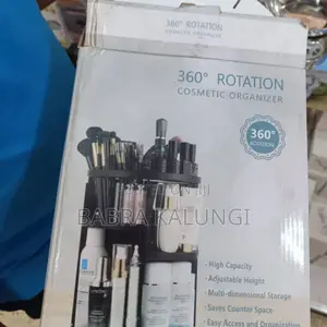 Adjustable Rotating Cosmetics Organizer