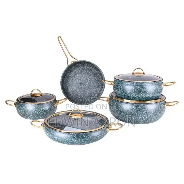 Granite Non-Stick Cookware Set 5pcs
