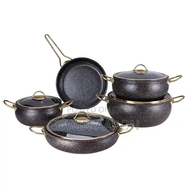 Granite Non-Stick Cookware Set 5pcs