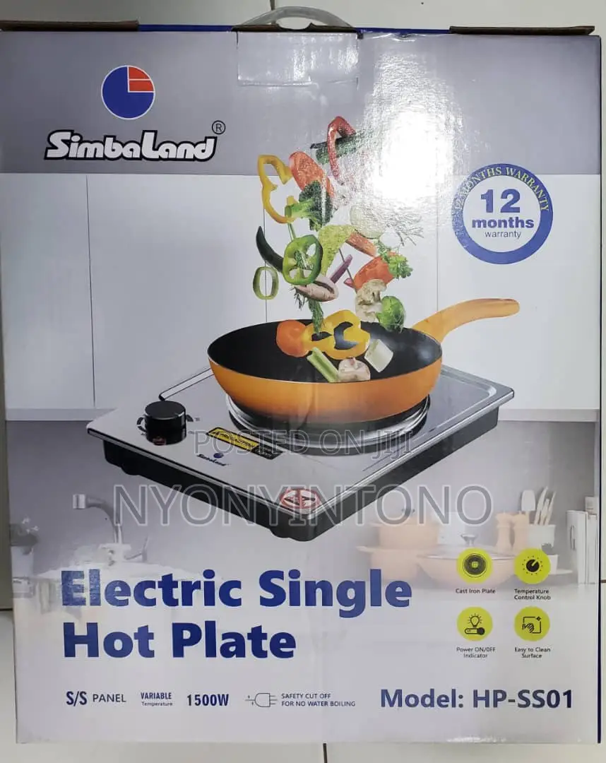 Simbaland High Quality Single Solid Electric Plate.