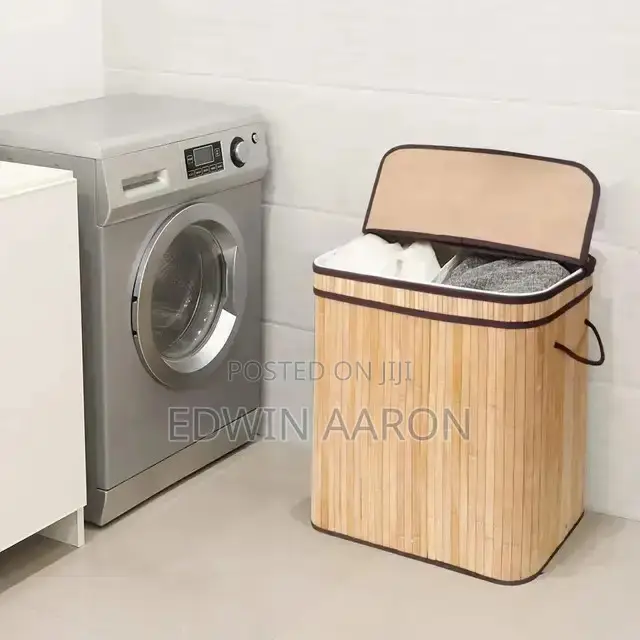 Bamboo Home Laundry Hamper