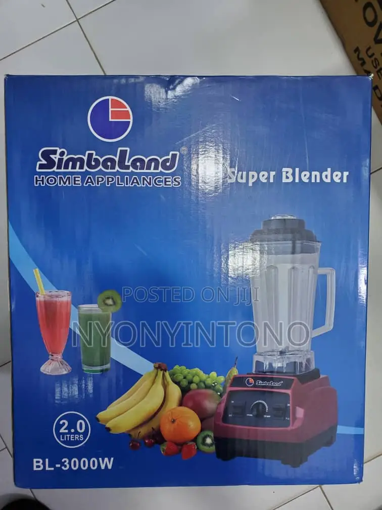 Simbaland Heavy Duty Super Blender With Durable Motor.