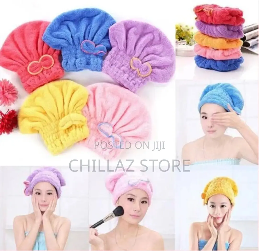 Microfiber Hair Quick Drying Towel Bath Wrap