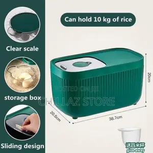 10kg Rice Bucket Insect-Proof Moisture-Proof Grain Storage