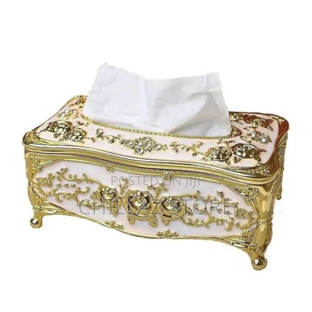 Tissue Box Napkin Holder Paper Case Cover for Table Decor,