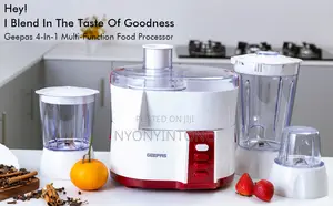 Geepas 4 in 1 Multifunctional Food Processor 2yrs Warranty