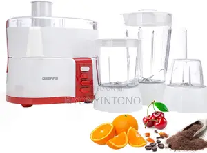 Geepas 4 in 1 Multifunctional Food Processor, 2yrs Warranty