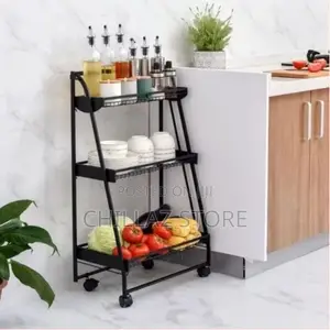 3 Tier Kitchen, Bedroom, Bathroom Storage Rack Basket