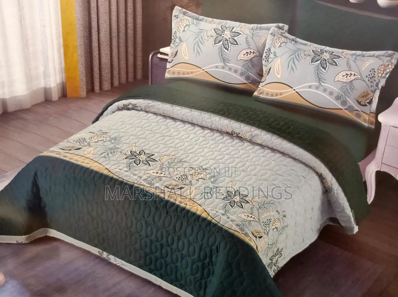 7x7 Super Cotton Bedspreads Set-Pics in Advert