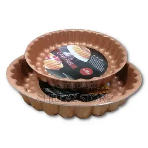 2pc Decorative Nonstick Angel Baking Food Pie Cake Pan