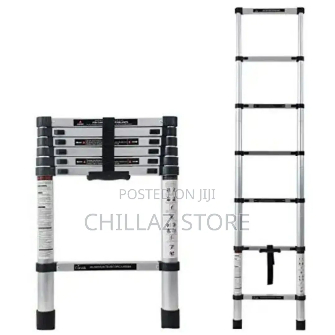 Portable Compact Aluminium Telescopic 6-steps Foldable